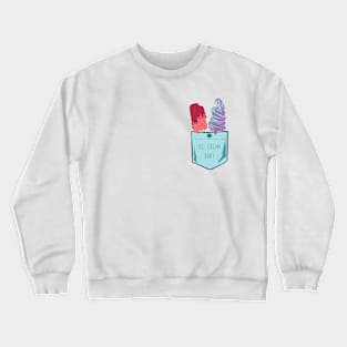 Ice Cream Pocket Crewneck Sweatshirt